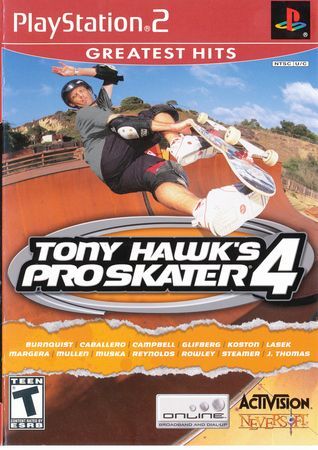 Tony Hawk's Pro Skater 4 (Sony PlayStation 2, 2002) for sale