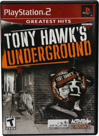 tony hawk playstation 2 games