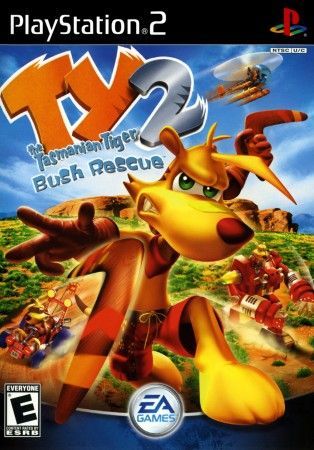 Ty the Tasmanian Tiger 2 Bush Rescue Playstation 2 Sony Playstation 2 PS2 Ty the Tasmanian Tiger 2 Bush Rescue Playstation 2 Sony Playstation 2 PS2