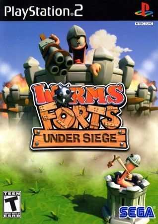 Worms Forts Under Siege Playstation 2 Sony Playstation 2 PS2 Worms Forts Under Siege Playstation 2 Sony Playstation 2 PS2