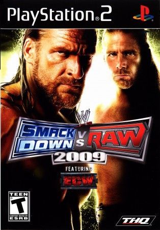 WWE Smackdown Vs Raw 2009 Playstation 2 - Video Games | TrollAndToad