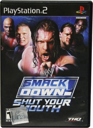 WWE Smackdown Shut Your Mouth Playstation 2 Sony Playstation 2 PS2 WWE Smackdown Shut Your Mouth Playstation 2 Sony Playstation 2 PS2