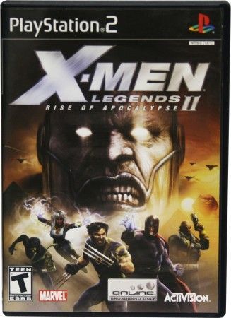 X Men Legends II Rise of Apocalypse Playstation 2 Sony Playstation 2 PS2 X Men Legends II Rise of Apocalypse Playstation 2 Sony Playstation 2 PS2