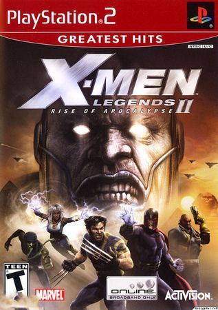 X Men Legends II Rise of Apocalypse Greatest Hits Playstation 2 Sony Playstation 2 PS2 X Men Legends II Rise of Apocalypse Greatest Hits Playstation 2 Sony Playstation 2 PS2