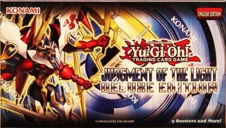 Yugioh Judgment of the Light Deluxe Edition Box Factory Sealed 