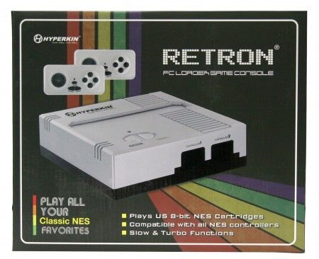 Retron1 Hyperkin NES System FC Super Loader Console Silver Hyperkin Video Game Systems Retron1 Hyperkin NES System FC Super Loader Console Silver Hyperkin Video Game Systems