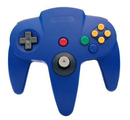 N64 Cirka Controller Blue Hyperkin Video Game Accessories N64 Cirka Controller Blue Hyperkin Video Game Accessories