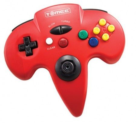 N64 Tomee Controller Red Hyperkin Video Game Accessories N64 Tomee Controller Red Hyperkin Video Game Accessories