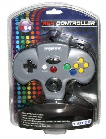 N64 Tomee Controller Gray Hyperkin Video Game Accessories N64 Tomee Controller Gray Hyperkin Video Game Accessories