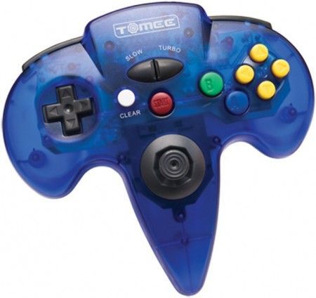 N64 Tomee Controller Blue Hyperkin Video Game Accessories N64 Tomee Controller Blue Hyperkin Video Game Accessories