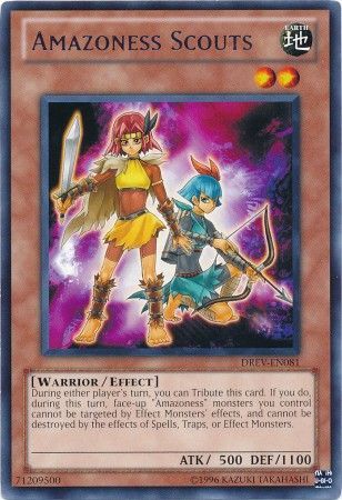 Amazoness Scouts DREV EN081 Rare Unlimited Amazoness Scouts DREV EN081 Rare Unlimited