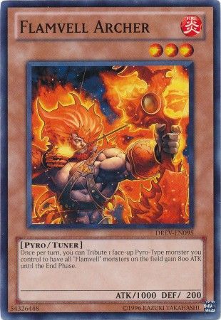 Flamvell Archer DREV EN095 Common Unlimited Duelist Revolution Unlimited Singles Flamvell Archer DREV EN095 Common Unlimited Duelist Revolution Unlimited Singles