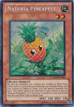 Naturia Pineapple DREV EN082 Secret Rare Unlimited Duelist Revolution Unlimited Singles Naturia Pineapple DREV EN082 Secret Rare Unlimited Duelist Revolution Unlimited Singles