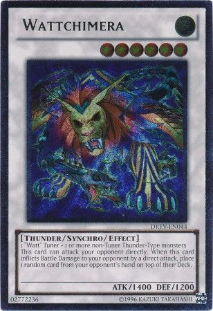 Ultimate Rare Wattchimera DREV EN044 Unlimited Ultimate Rare Wattchimera DREV EN044 Unlimited