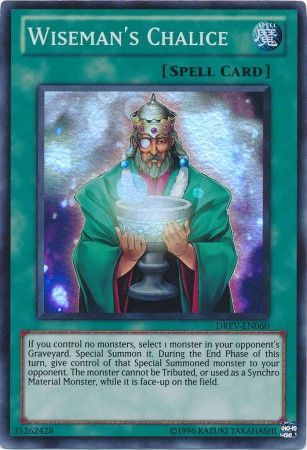 Wiseman s Chalice DREV EN060 Super Rare Unlimited Wiseman s Chalice DREV EN060 Super Rare Unlimited