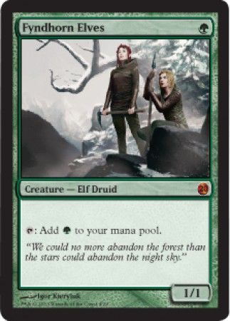 Fyndhorn Elves Foil Fyndhorn Elves Foil
