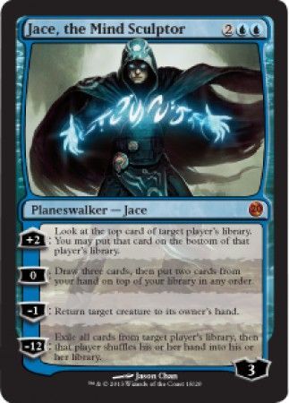 Jace the Mind Sculptor Foil Jace the Mind Sculptor Foil