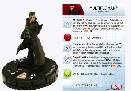 MULTIPLE MAN #013 Wolverine and the X-Men Marvel Heroclix 