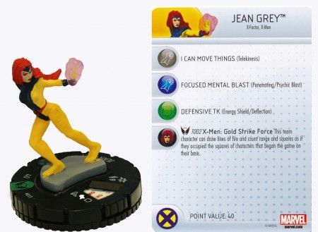 Jean Grey #017 Wolverine and the X-Men Marvel Heroclix