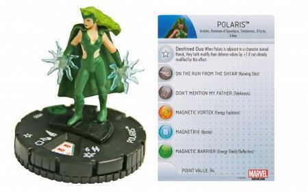 Polaris 025 Wolverine and the X Men Marvel Heroclix Polaris 025 Wolverine and the X Men Marvel Heroclix