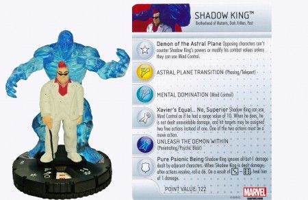 Shadow King 043 Wolverine and the X Men Marvel Heroclix Wolverine the X Men Booster Set Shadow King 043 Wolverine and the X Men Marvel Heroclix Wolverine the X Men Booster Set