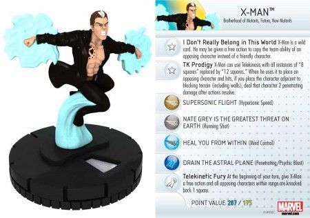 X Man 051 Wolverine and the X Men Marvel Heroclix Wolverine the X Men Booster Set X Man 051 Wolverine and the X Men Marvel Heroclix Wolverine the X Men Booster Set