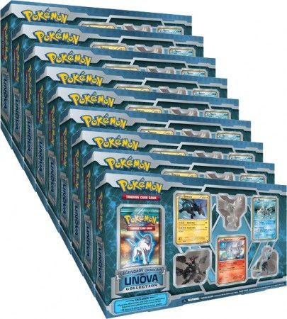 Legendary Dragons of Unova Collection Box Case of 9 Sets Pokemon Pokemon Sealed Product Legendary Dragons of Unova Collection Box Case of 9 Sets Pokemon Pokemon Sealed Product