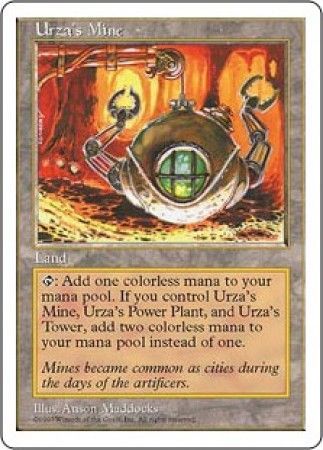 Urza s Mine Clawed Sphere MTG 5th Edition Magic Cards Singles Urza s Mine Clawed Sphere MTG 5th Edition Magic Cards Singles