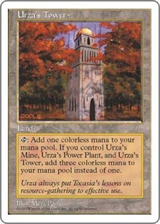 Urza s Tower MTG 5th Edition Magic Cards Singles Urza s Tower MTG 5th Edition Magic Cards Singles