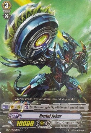 Brutal Joker EB04 009EN Rare R Extra Booster 4 Infinite Phantom Legion Singles Brutal Joker EB04 009EN Rare R Extra Booster 4 Infinite Phantom Legion Singles
