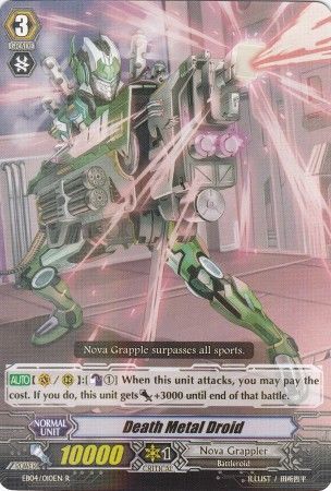Death Metal Droid EB04 010EN Rare R Extra Booster 4 Infinite Phantom Legion Singles Death Metal Droid EB04 010EN Rare R Extra Booster 4 Infinite Phantom Legion Singles