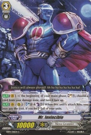 Mr Invincible EB04 016EN Common C Mr Invincible EB04 016EN Common C