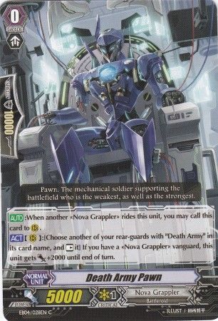 Death Army Pawn EB04 028EN Common C Death Army Pawn EB04 028EN Common C