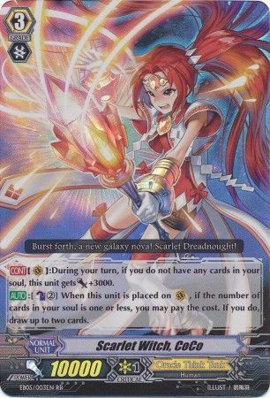 Scarlet Witch CoCo EB05 003EN Double Rare RR Scarlet Witch CoCo EB05 003EN Double Rare RR
