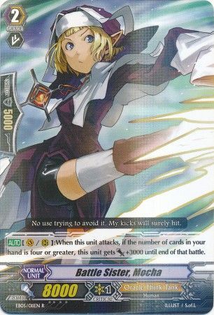 Battle Sister Mocha EB05 011EN Rare R Battle Sister Mocha EB05 011EN Rare R