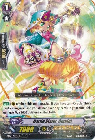 Battle Sister Omelet EB05 013EN Rare R Battle Sister Omelet EB05 013EN Rare R