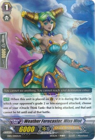 Weather Forecaster Miss Mist EB05 014EN Rare R Weather Forecaster Miss Mist EB05 014EN Rare R