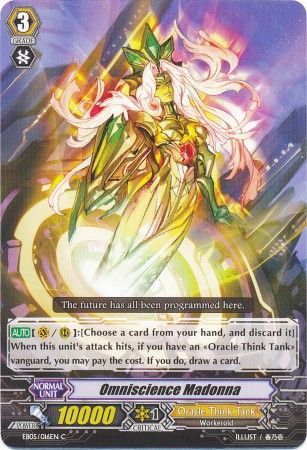 Omniscience Madonna EB05 016EN Common C Omniscience Madonna EB05 016EN Common C