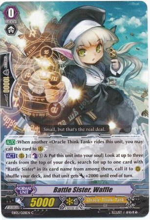 Battle Sister Waffle EB05 028EN Common C Battle Sister Waffle EB05 028EN Common C