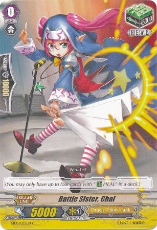 Battle Sister Chai EB05 033EN Common C Battle Sister Chai EB05 033EN Common C