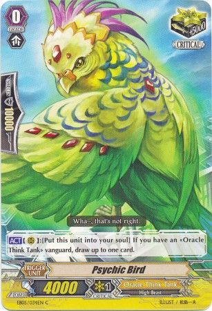 Psychic Bird EB05 034EN Common C Psychic Bird EB05 034EN Common C