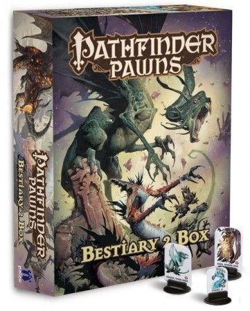 Pathfinder Pawns Bestiary 2 Box Paizo PZO1007 Pathfinder Pawns Bestiary 2 Box Paizo PZO1007