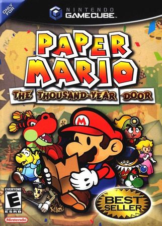 Paper Mario Thousand Year Door GameCube Nintendo GameCube Paper Mario Thousand Year Door GameCube Nintendo GameCube