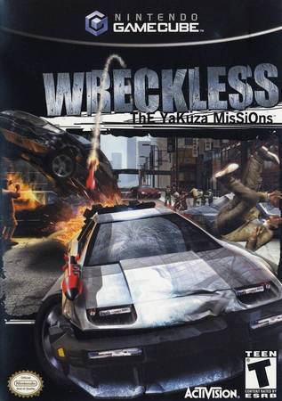 Wreckless Yakuza Missions GameCube Nintendo GameCube Wreckless Yakuza Missions GameCube Nintendo GameCube