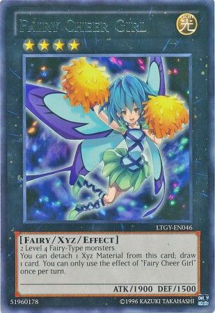 Fairy Cheer Girl LTGY EN046 Rare Unlimited Fairy Cheer Girl LTGY EN046 Rare Unlimited
