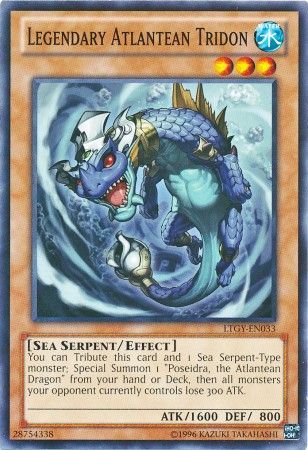 Legendary Atlantean Tridon LTGY EN033 Common Unlimited Legendary Atlantean Tridon LTGY EN033 Common Unlimited