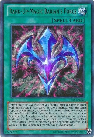 Rank Up Magic Barian s Force LTGY EN060 Ultra Rare Unlimited Rank Up Magic Barian s Force LTGY EN060 Ultra Rare Unlimited