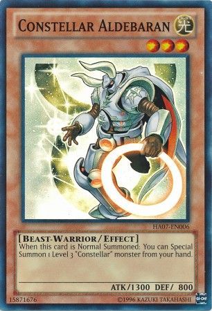 Constellar Aldebaran HA07 EN006 Super Rare Unlimited Constellar Aldebaran HA07 EN006 Super Rare Unlimited