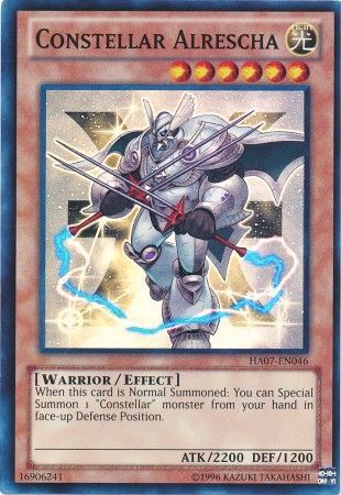 Constellar Alrescha HA07 EN046 Super Rare Unlimited Constellar Alrescha HA07 EN046 Super Rare Unlimited
