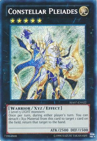 Constellar Pleiades HA07 EN022 Secret Rare Unlimited Hidden Arsenal 7 Knight of Stars Unlimited Singles Constellar Pleiades HA07 EN022 Secret Rare Unlimited Hidden Arsenal 7 Knight of Stars Unlimited Singles